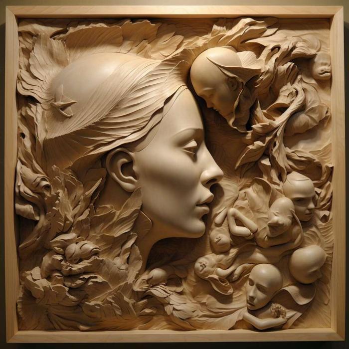 نموذج ثلاثي الأبعاد لآلة CNC 3D Art 